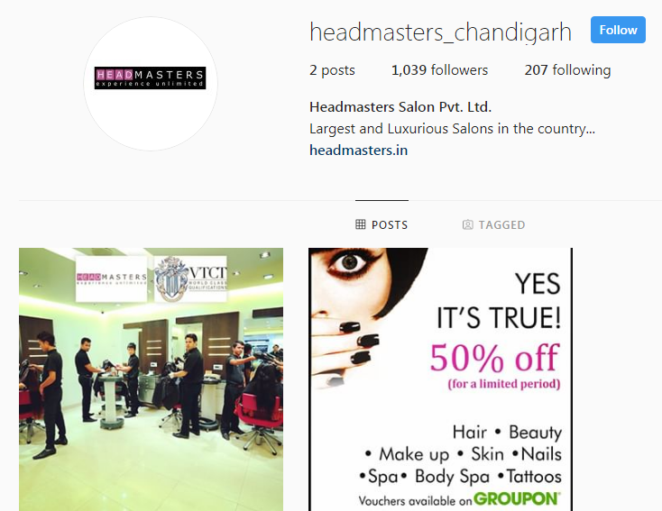 Headmasters Instagram